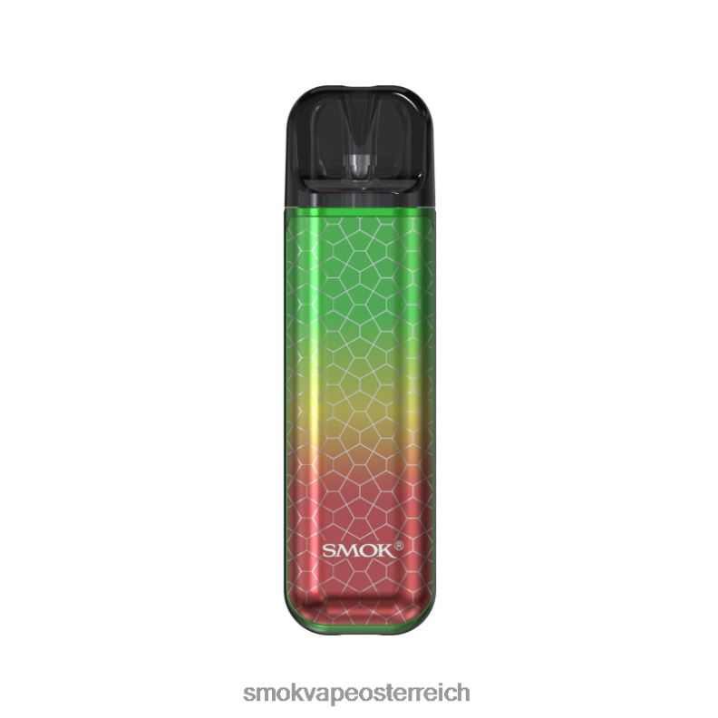 SMOK Vape Kaufen - SMOK NOVO 2s-Kit Rasta grüne Rüstung FRP2135