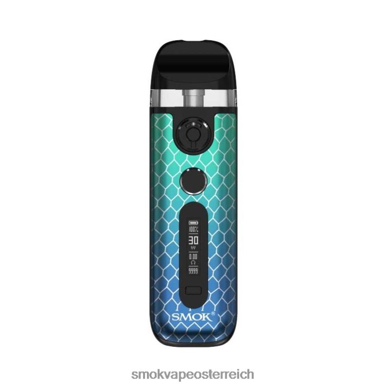 SMOK E Zigarette Österreich - SMOK Novo 5er-Set grün-blaue Kobra FRP29