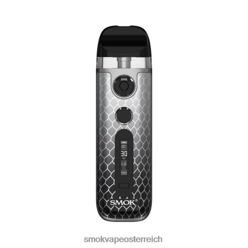 SMOK Pods Kaufen - SMOK Novo 5er-Set Silberschwarze Kobra FRP27