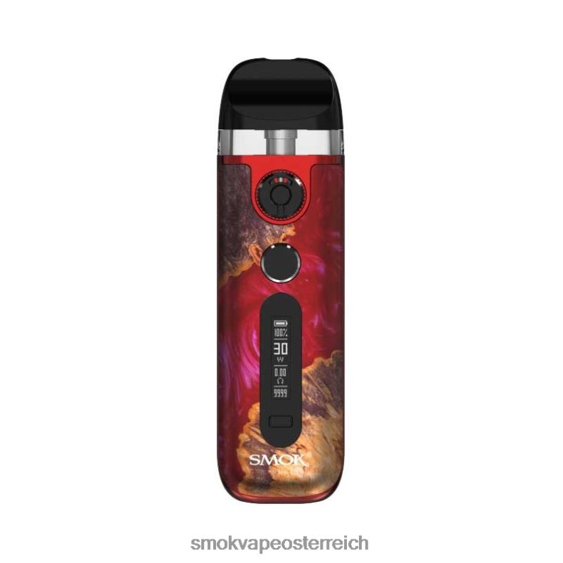 SMOK Vape Wien - SMOK Novo 5er-Set rotes stabilisierendes Holz FRP212